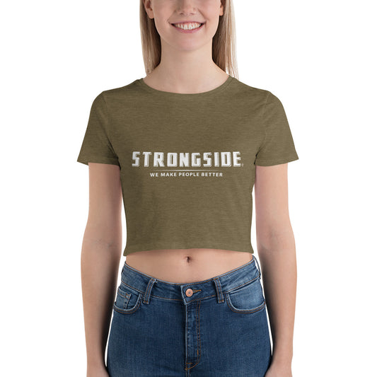 Strong Side Crop Tee